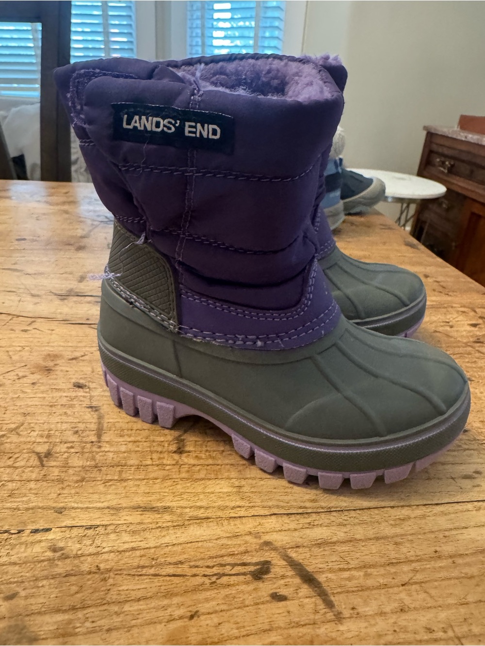 Lands’ End Kids Frost Insulated Waterproof Snow Boots